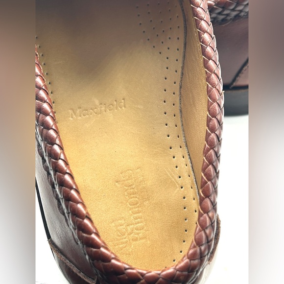 Allen Edmonds Maxfield Brown Leather Slip On Tassel Loafer Shoes Mens US 11 B main image 11